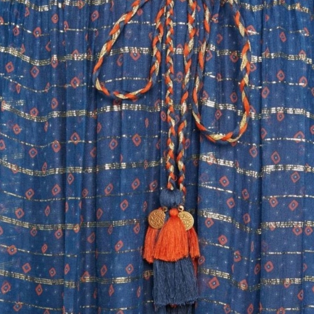 NWT ANTHRO | $298 Verb By Pallavi Singhee Maxi Dress - Picture 11 of 13